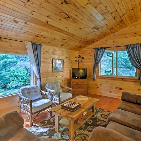 Bryson City Cabin With Fire Pit On Coopers Creek! ภายนอก รูปภาพ