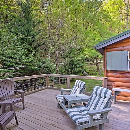 Bryson City Cabin With Fire Pit On Coopers Creek! ภายนอก รูปภาพ