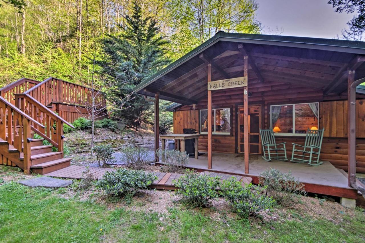 Bryson City Cabin With Fire Pit On Coopers Creek! ภายนอก รูปภาพ