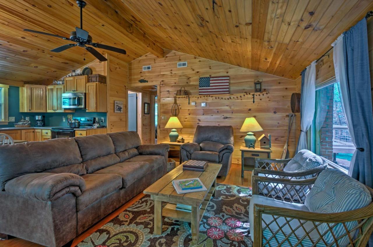 Bryson City Cabin With Fire Pit On Coopers Creek! ภายนอก รูปภาพ