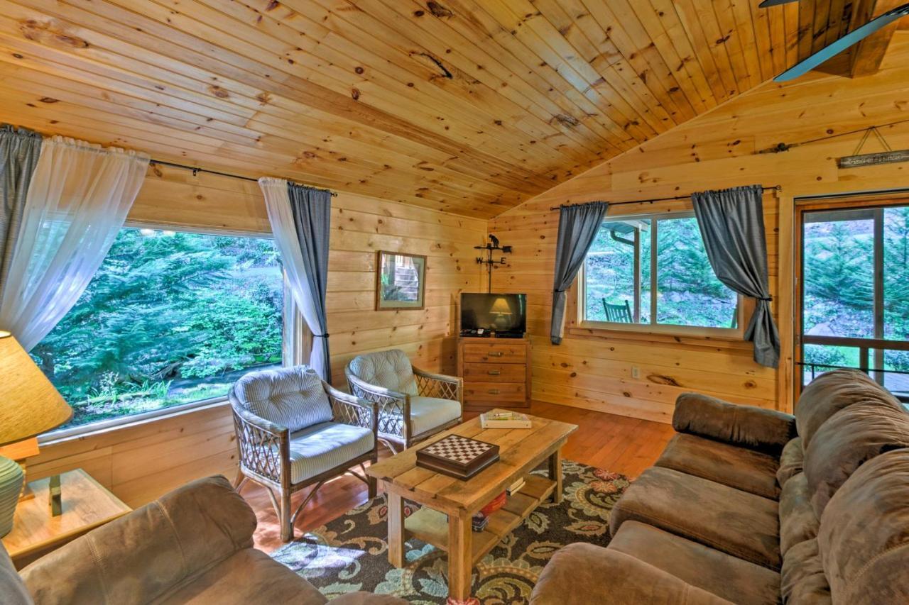 Bryson City Cabin With Fire Pit On Coopers Creek! ภายนอก รูปภาพ