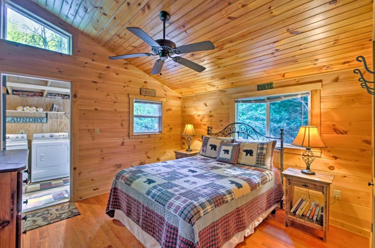 Bryson City Cabin With Fire Pit On Coopers Creek! ภายนอก รูปภาพ