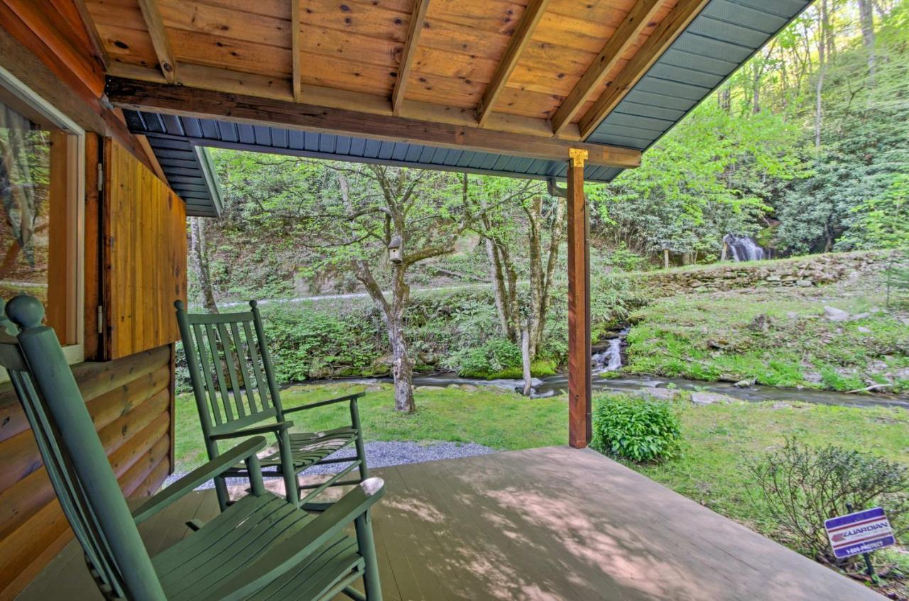 Bryson City Cabin With Fire Pit On Coopers Creek! ภายนอก รูปภาพ
