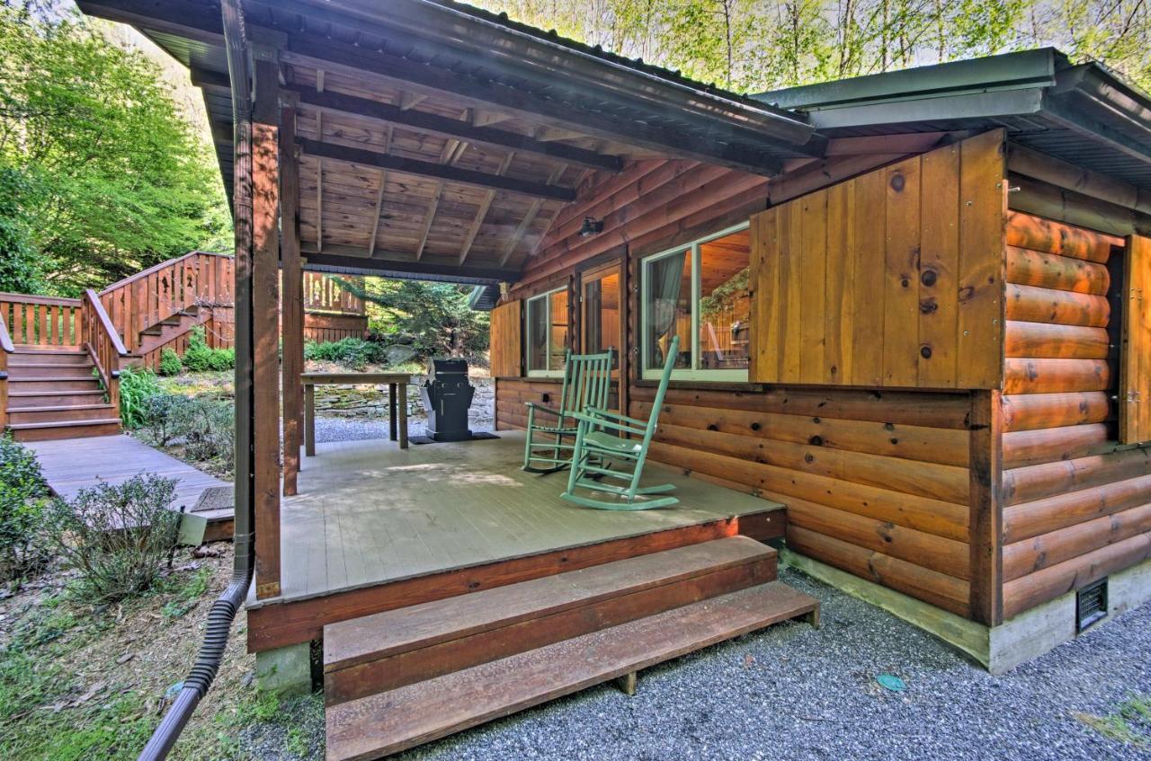 Bryson City Cabin With Fire Pit On Coopers Creek! ภายนอก รูปภาพ