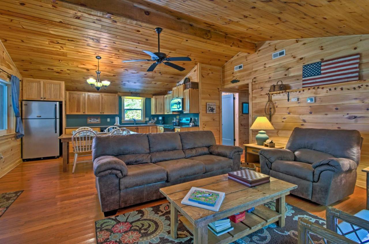 Bryson City Cabin With Fire Pit On Coopers Creek! ภายนอก รูปภาพ