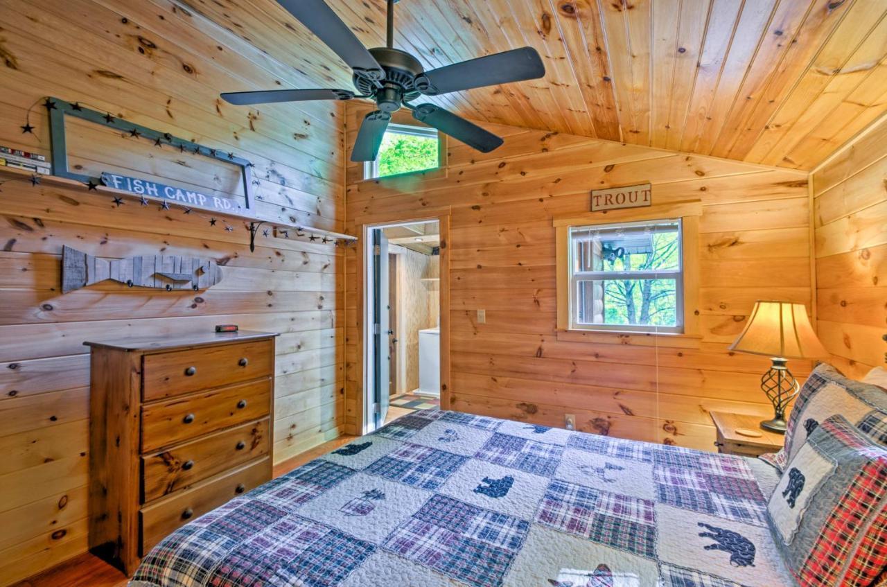 Bryson City Cabin With Fire Pit On Coopers Creek! ภายนอก รูปภาพ